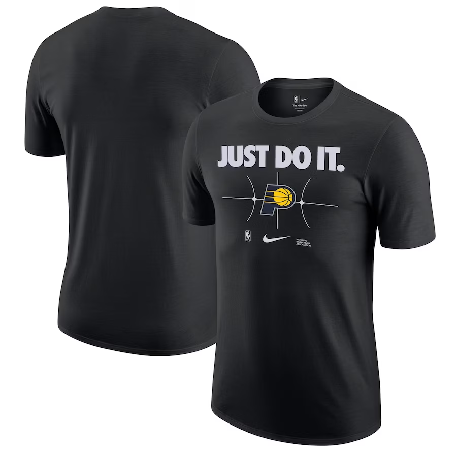 Men 2024 NBA Indiana Pacers black style #6 Tshirts->nba t-shirts->Sports Accessory